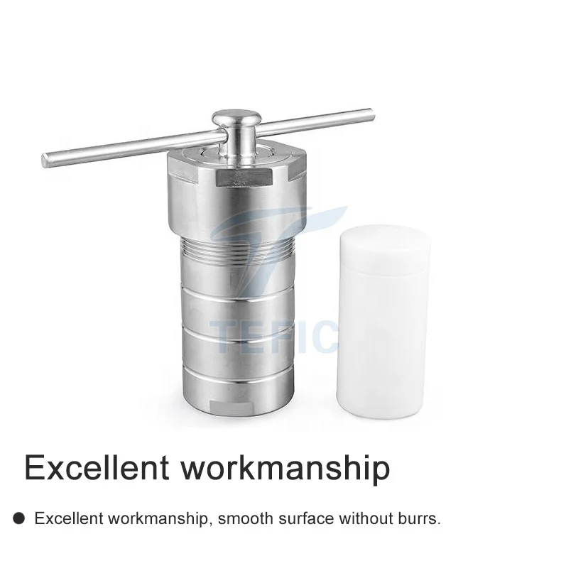 25ml Hydrothermal synthesis vessel with PTFE chamber