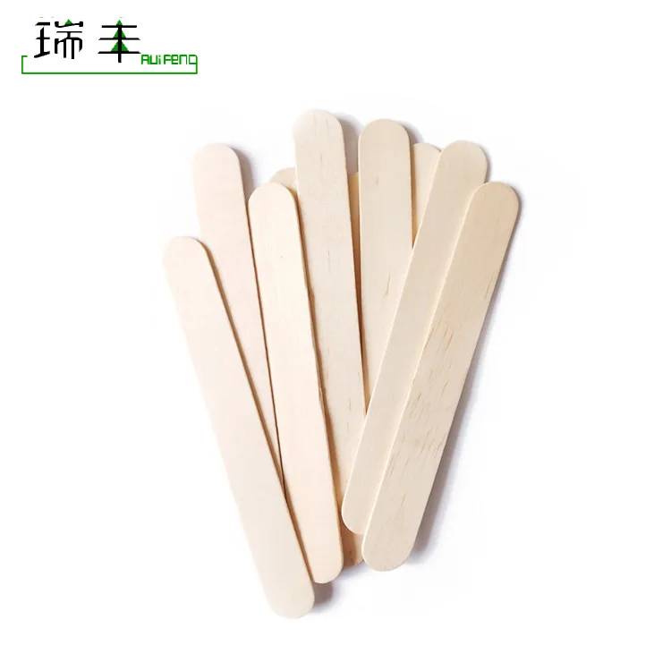 High Quality Custom Eco Friendly disposable wooden stick waxing spatulas