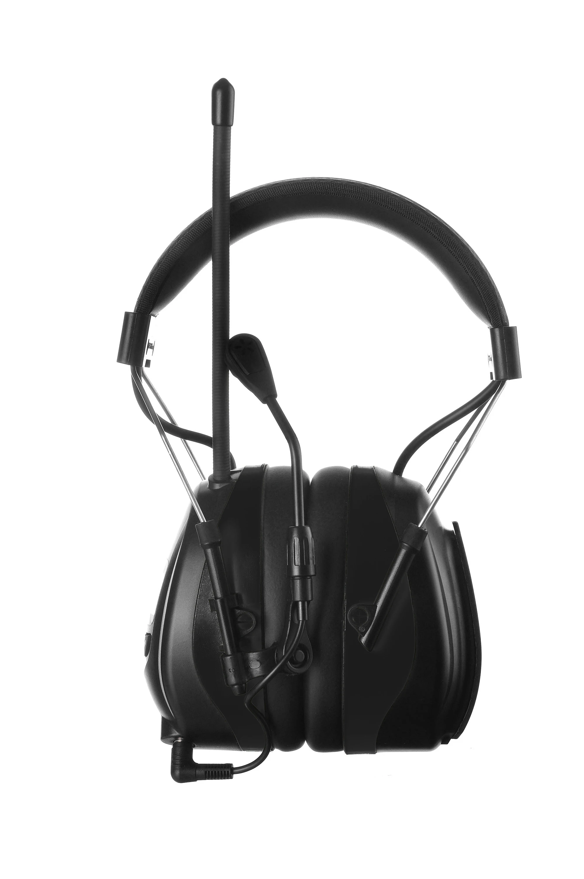 Noise Reduction Ear Muff FM Hearing Protection Earmuffs radio AM/FM with External microphone safely earmuff