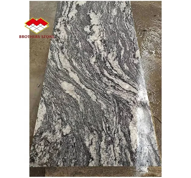 Chinese cheap Natural Juparana Wave sand kitchen granite  for countertop