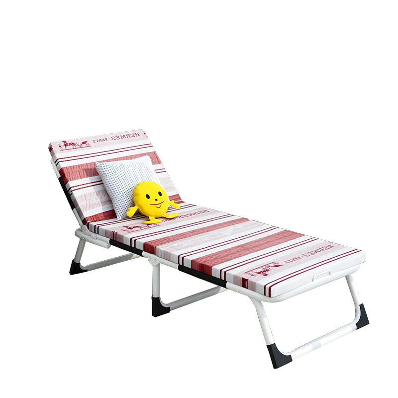 Home Camping Furniture Meubles Lit Pliable Adulte Portable Applicable Metal Single Folding Bed with high quality