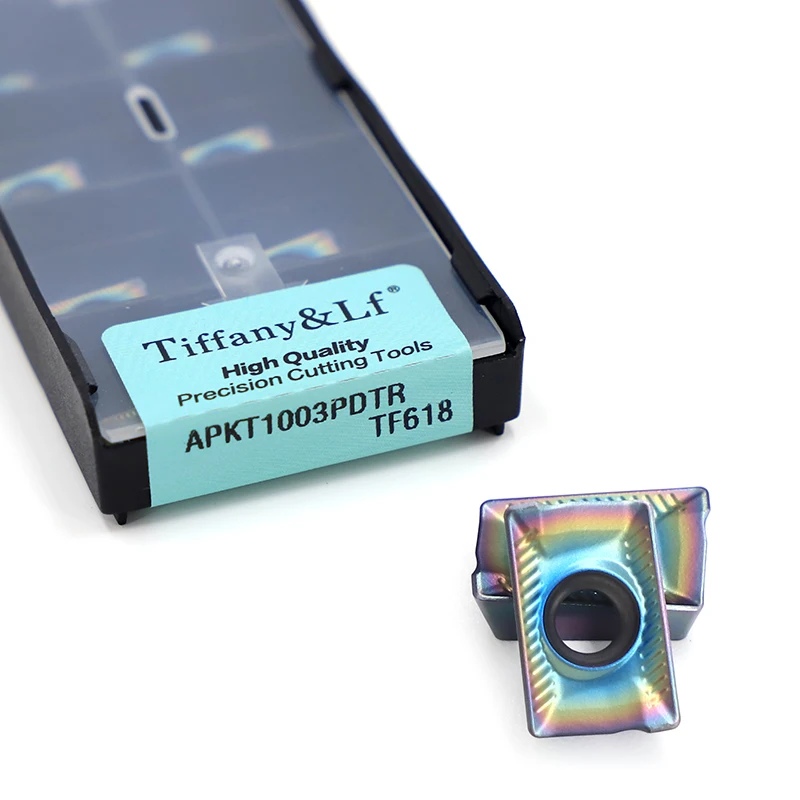 Deskar APKT1003PDTR TF618 APKT 1003 APKT1003 фрезерные пластины токарный станок с ЧПУ для лазерной резки инструменты мельница резец нержавеющей
