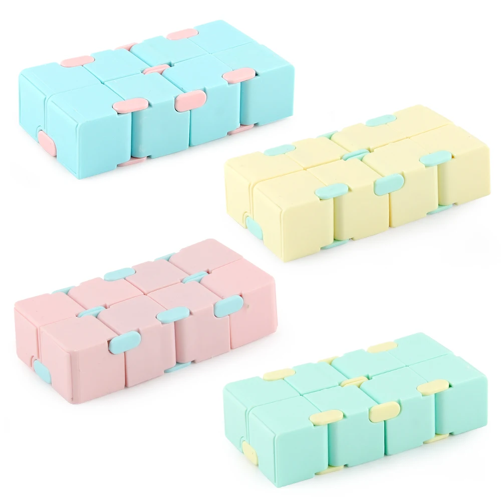  Популярная разлагаемая игрушка Cubo Infinito Juguetes Cool Fidget Toys Finger Cube