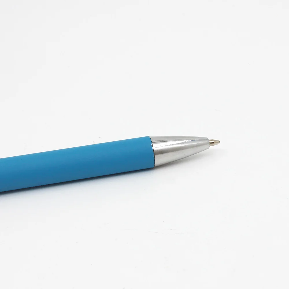 PROMSIGNAL M24473 New Design High Quality  Metal Ballpen spinning top Ballpoint pen with touch screen