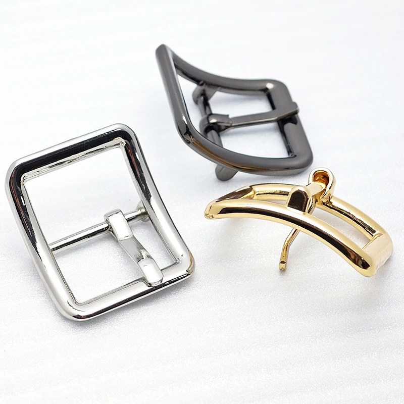 Wholesales 21mm Zinc Alloy Adjustable Single Pin Buckles Metal Belt Buckle for Leather Handbag Fitting