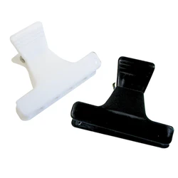 2' hair plastic clamps, butterfly hair clips