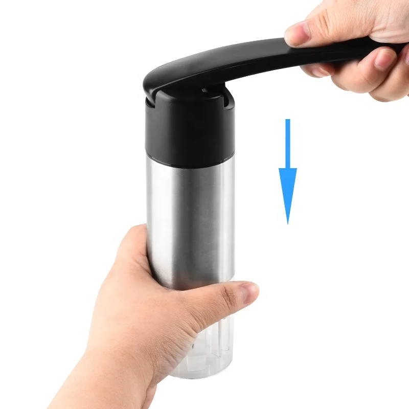 Air Pressure Pump Wine Opener Gift Set Foil Cutter Needle Punch Wine Bottle Cork Remover Vacuum Manual Wine Corkscrew