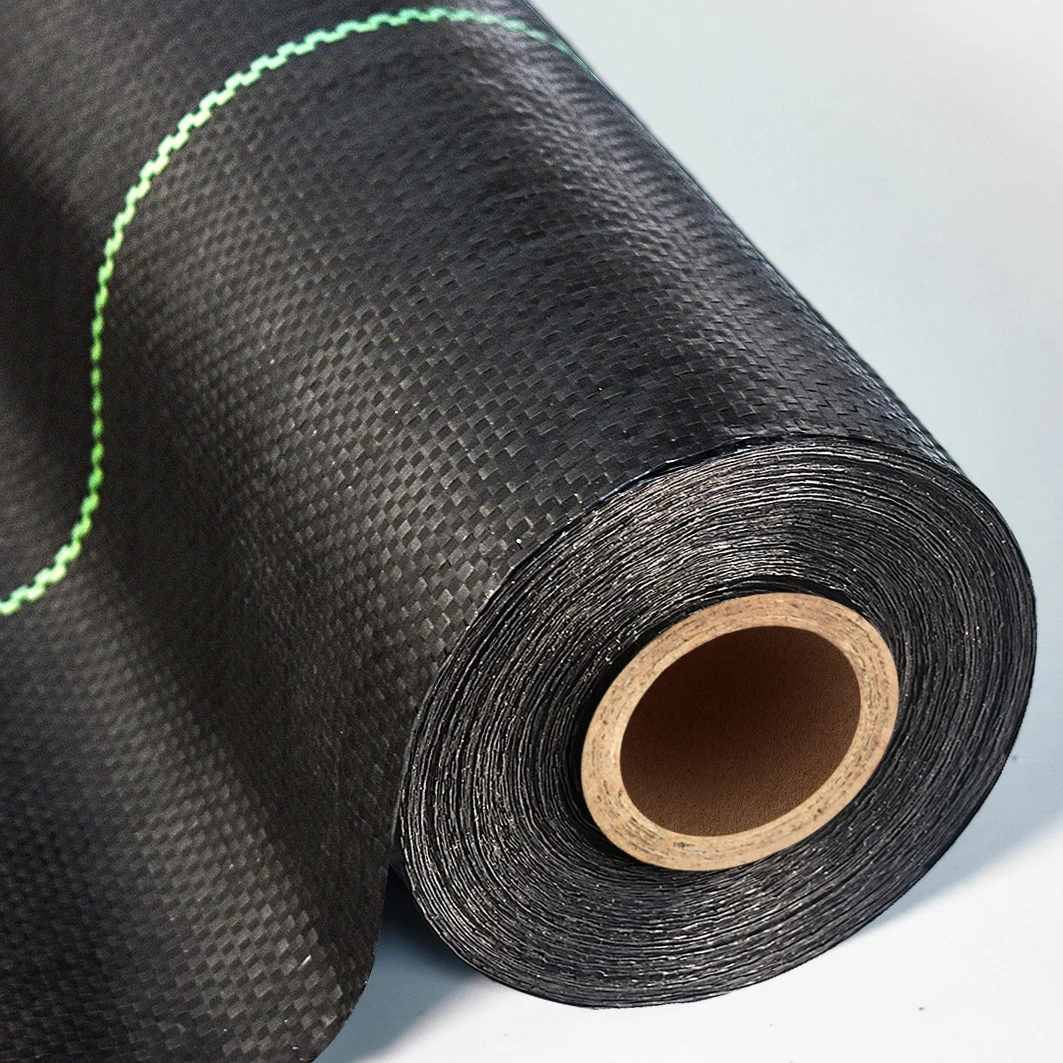 Factory wholesale 3x300FT High-density Woven Weed Barrier Landscape Fabric Heavy Duty weed barrier