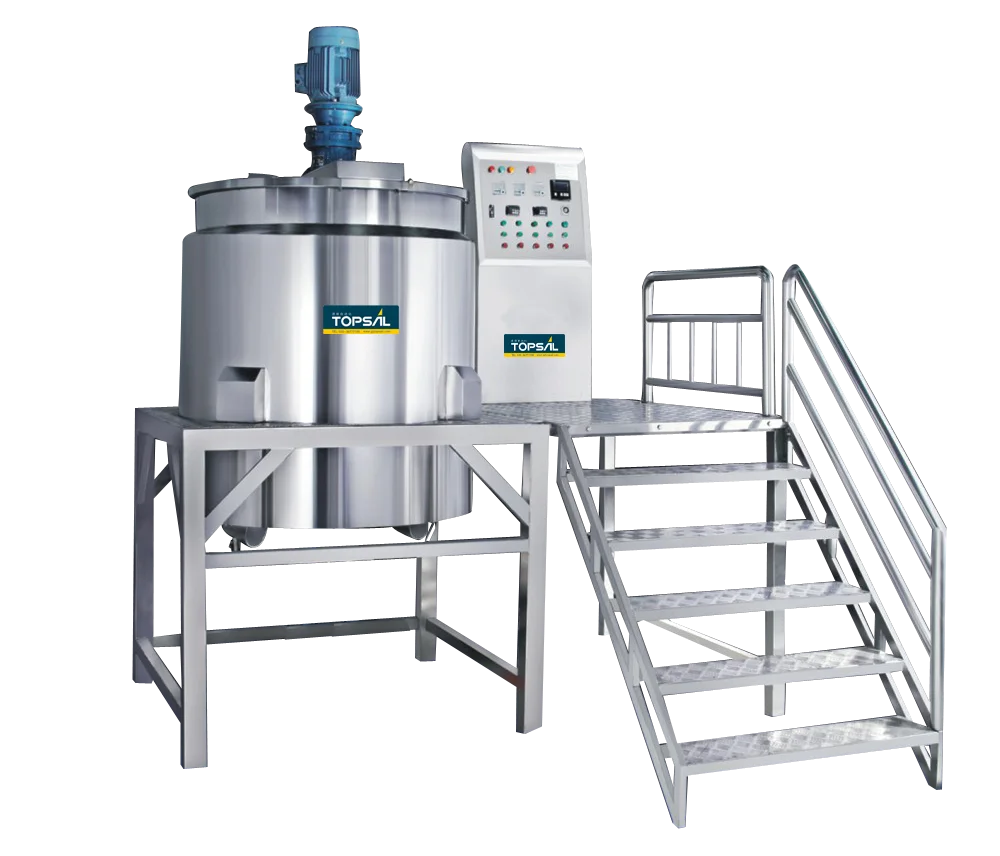 High Safety Level Detergent Homogenizer Liquid Application And Homogenizer Mixer Homogenizer Cosmetic Skincare Production Line