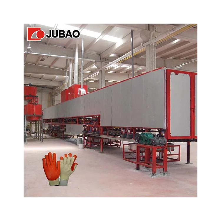 Полностью покрывающее погружное оборудование для латексных перчаток