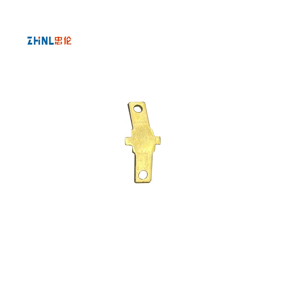 Customize OEM copper  brass stamping parts  of wall switch or socket