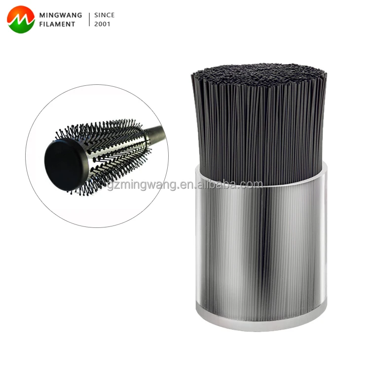 100% Pure Material Soft Nylon Fiber PA6 PA66 High Temperature Anti-Static Hair Brush Synthetic Filament&Bristle