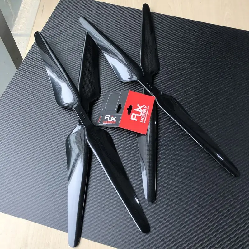 RJX Top Quality Drone Motor Parts Aircraft Carbon Fiber Propeller