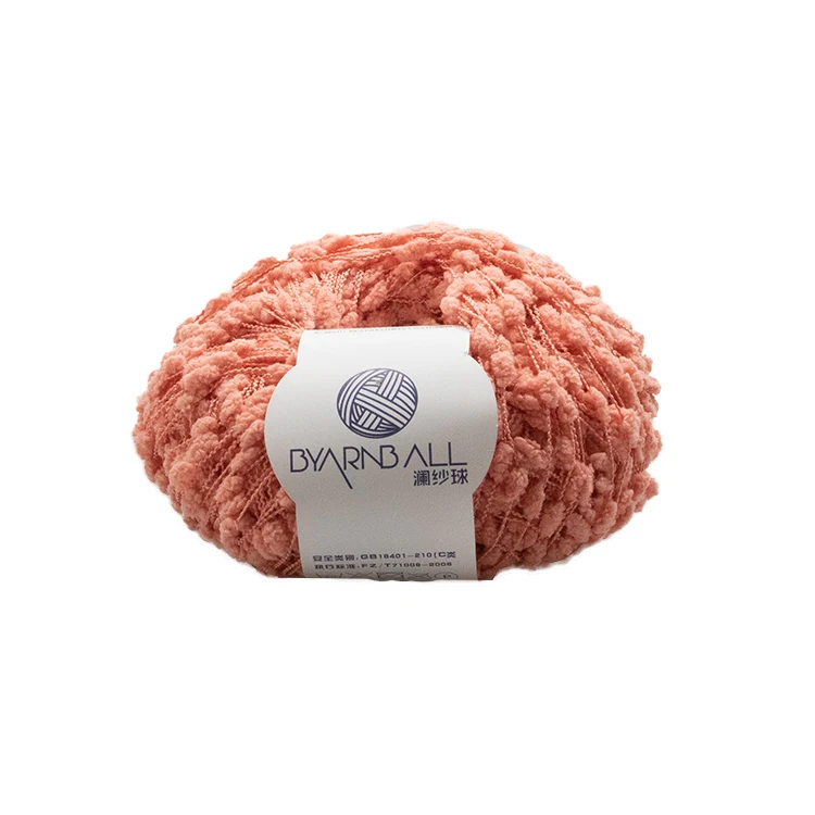 
Wholesale Price Manufacturing Weaving Space Dyed Air Covering Twist Yarn 