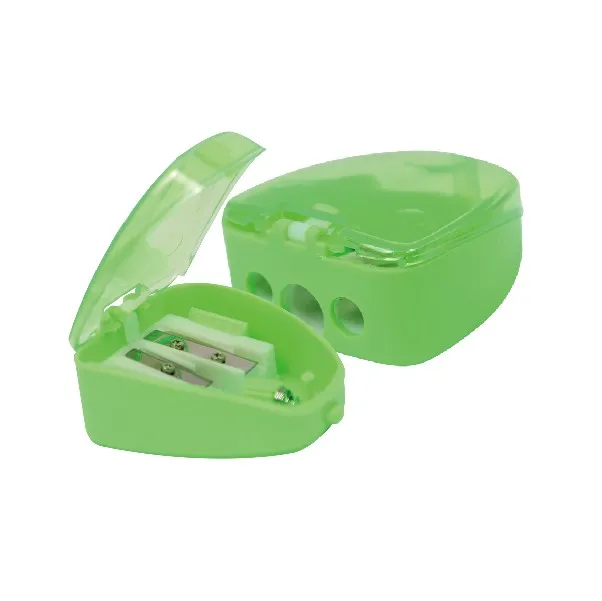 School stationery novelty single hole fox cute animal shape pencil sharpeners for kids