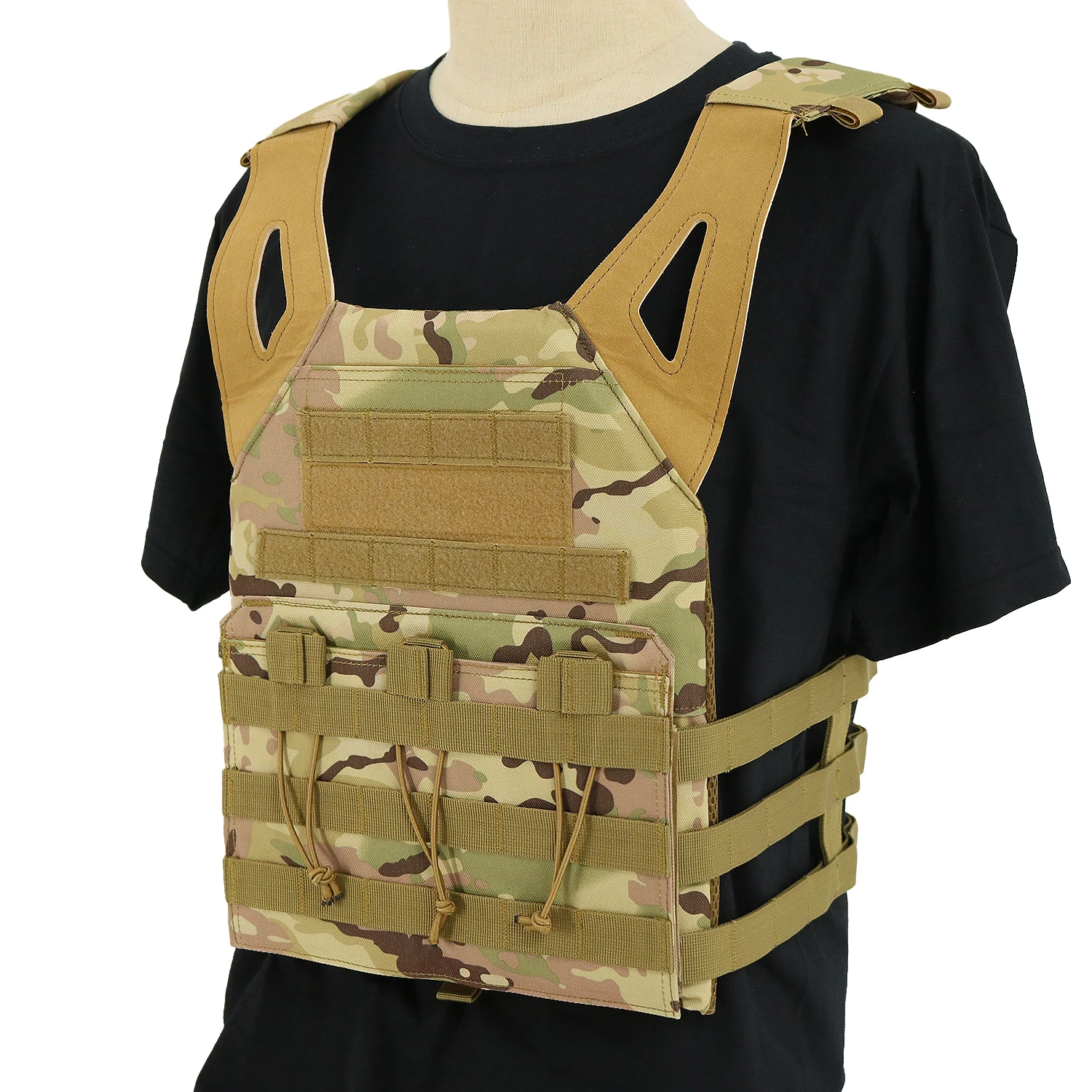 Тактический костюм жилета регулируемый тренировочный защитный жилет для улицы подходит игрового оборудования Jpc