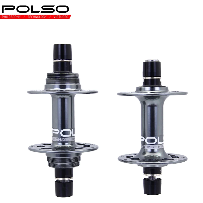 FH003  Hollow axis cnc High Quality Aluminum 32h Bike Hub 20 24 Hole Bicycle Rear Hubs Fixed Gear Bikes Hub