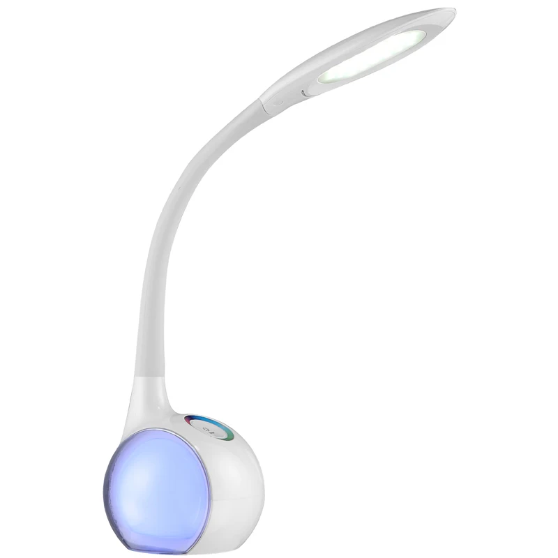 Hot Sell Flexible Neck Eye Protection Energy Saving Led Desk Reading Light Touch Dimmer RGB Color Change Decoration Table Lamp