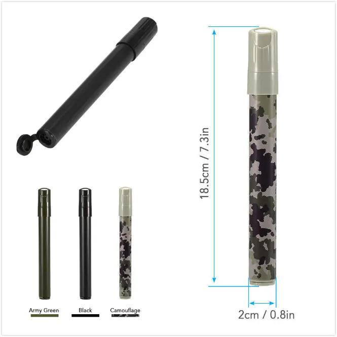 Outdoor Personal Water Filter Straw for Camping Hiking Emergency Survival Portable Purifier