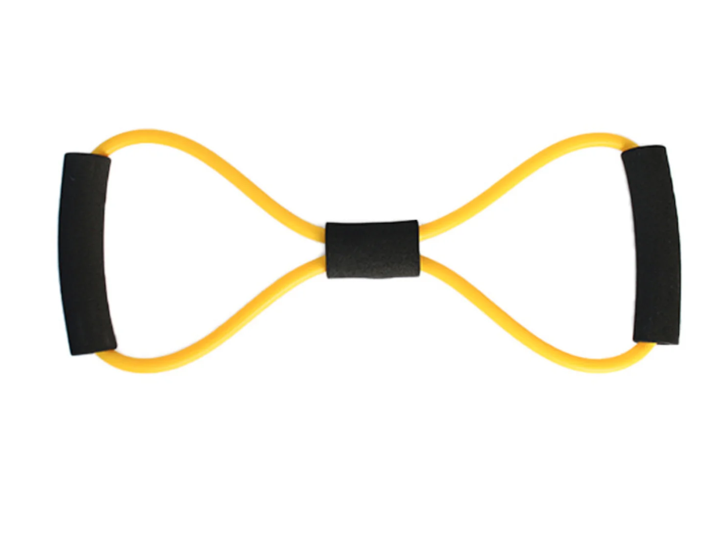 China Hot Selling Training Home Gymnastic Usingm Tpe Latex Free Spring Exerciser 8-Shaped Yoga Pull Rope