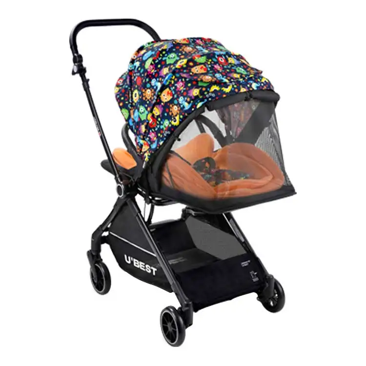 Hot mom baby stroller traveling system baby stroller with aluminium frame baby pram stroller