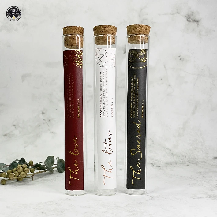 150 мм тестовая трубка из пищевого стекла с Пробковой Крышкой