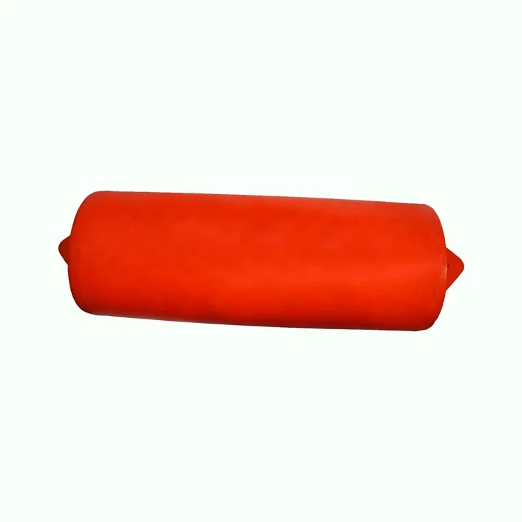 New Design Orange Plastic Marine Floating Buoy Barrier PE Floating Fenders