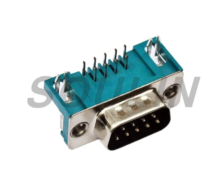 Оптовая продажа с фабрики мать d-sub 25 pin черный полу-золотистым замочком компьютер malePublic трос сиденья разъем