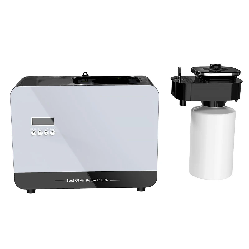 Commercial Smart Wifi Control Scent Machine Bottle Waterless Hotel Lobby Aroma Diffuser with HVAC System
