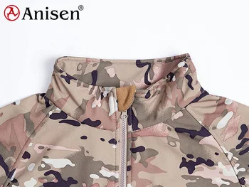 2021 оптовая продажа теплая камуфляжная одежда на заказ Водонепроницаемая камуфляжная охотничья куртка с флисовой подкладкой для мужчин