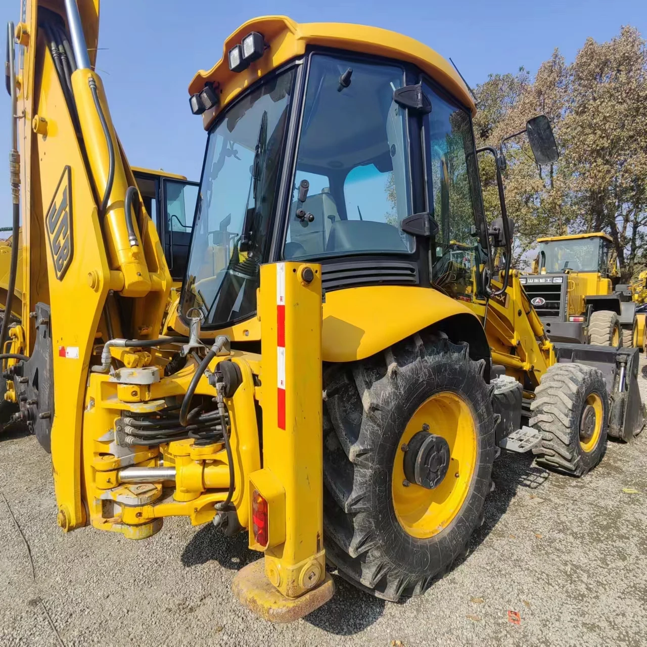 Импортный 90% Новый Лидер продаж подержанный экскаватор-погрузчик JCB 3CX для строительства б/у 7 тонн