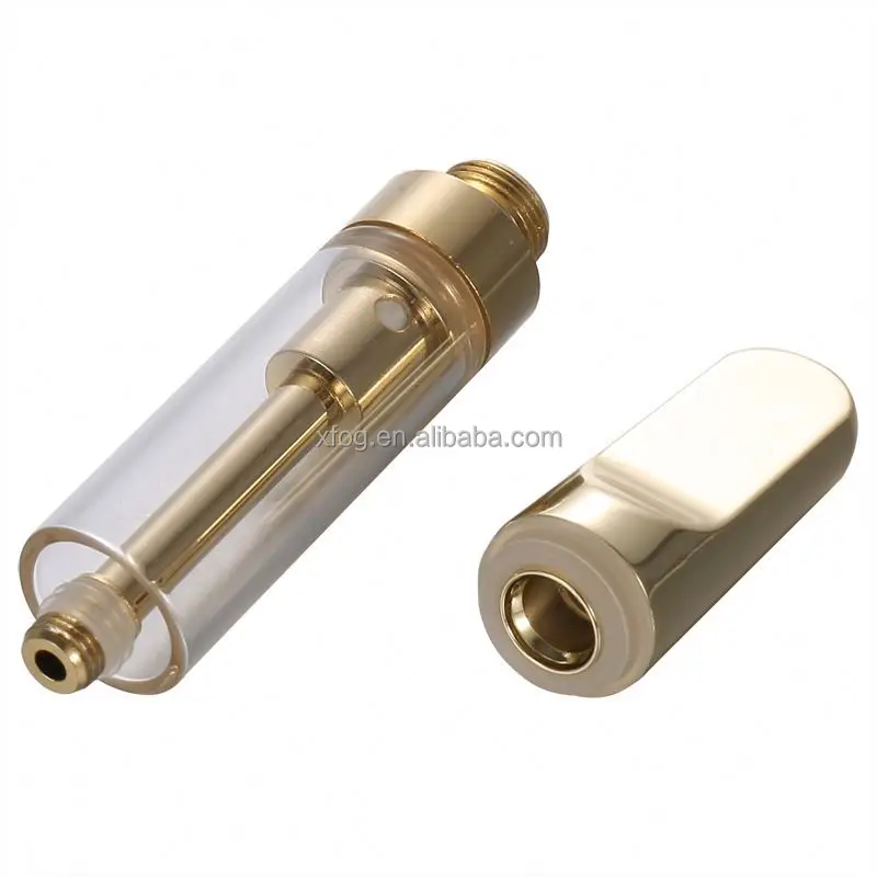 Wholesales 510 thread oil vaporizer empty cure vape pen cartridge gold tip