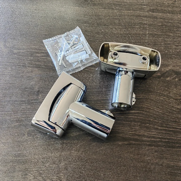 43-72Inch Adjustable Bathing Rod Curved Shower Curtain Rod Expandable Curved Shower Rod for bathroom