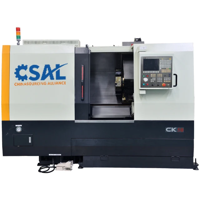 CNC Lathe Machine CK7525 Slant Bed Turning Machine