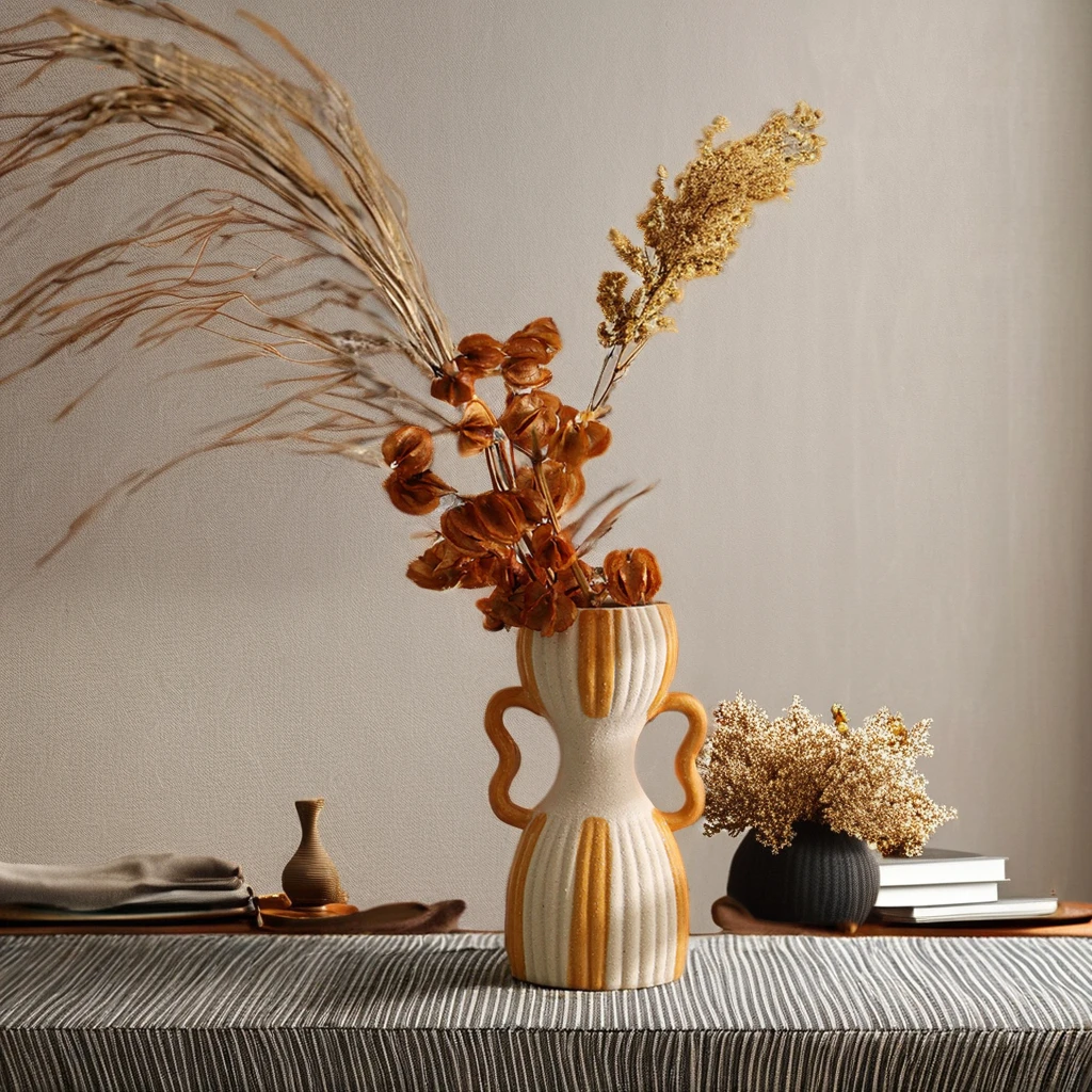 Ceramic Flower Vase Home Decor Tabletop Vase