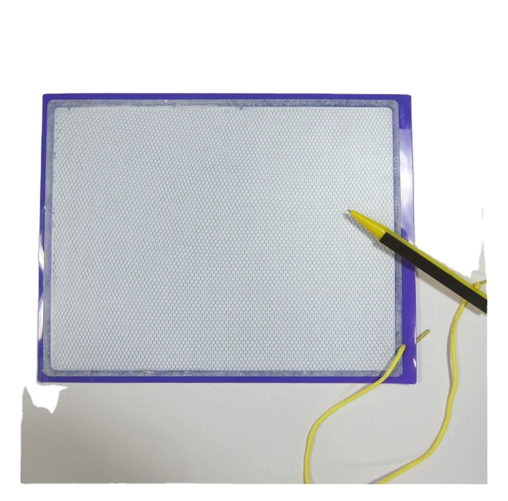 Custom Honeycomb Writing pad PP outer frame with writing pen magnetic drawing pad
