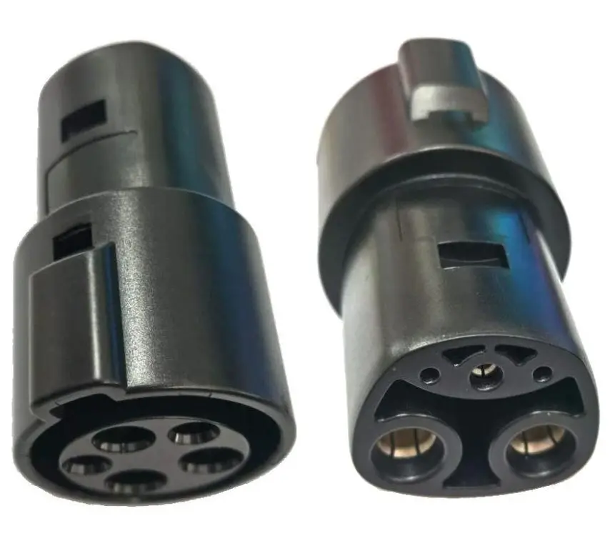 EV адаптер зарядное устройство Zencar 60A для разъема J1772 тип 1 зарядный адаптер для электромобиля зарядное устройство преобразователь для Tesla