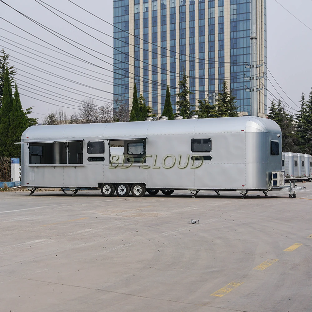 Best seller airstream food trailers mobile bakery store