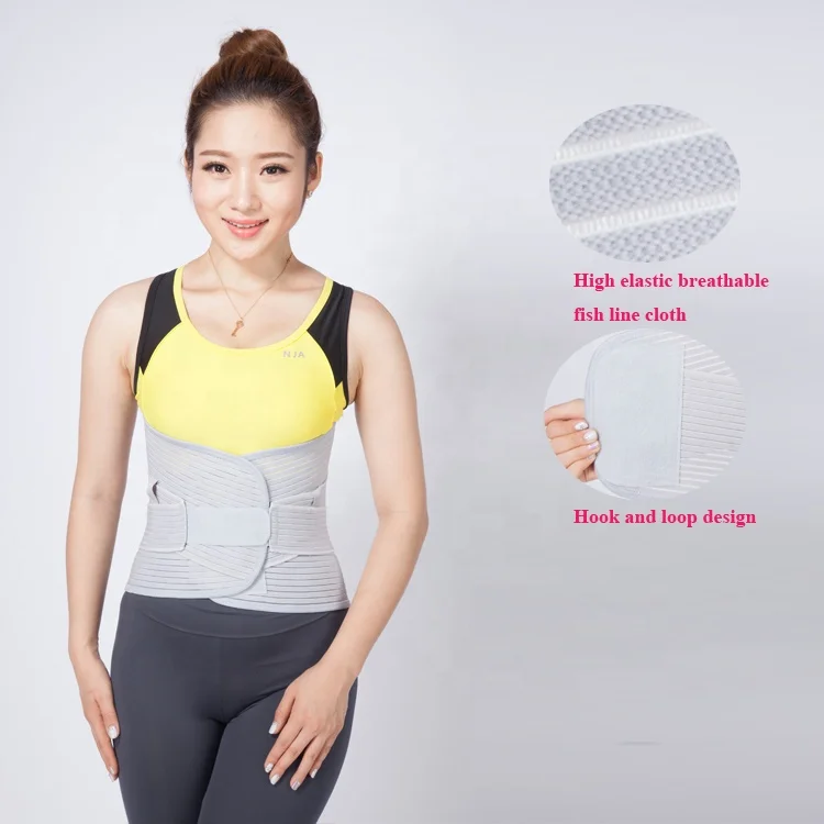 Оптовая продажа, медицинский поясной ремень, ортопедический Регулируемый Поясничный Поддерживающий Пояс