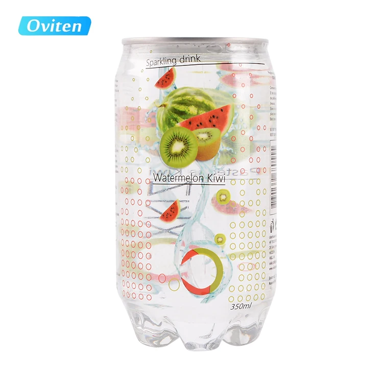 350ml bottle OEM  Watermelon flavour carbonated drink
