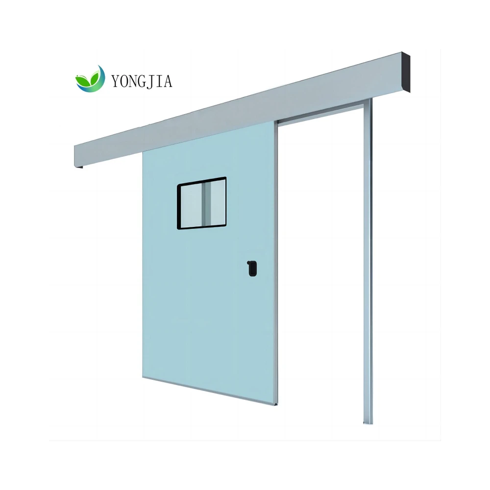 Imports Automatic Hermetic Door For Hospital Operating Room Door With Infrared Anti -clamp Safety Light