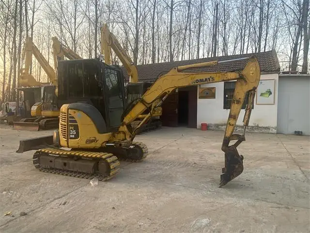 Мини-экскаватор komatsu pc35 pc55 pc60 по низкой цене Япония производитель