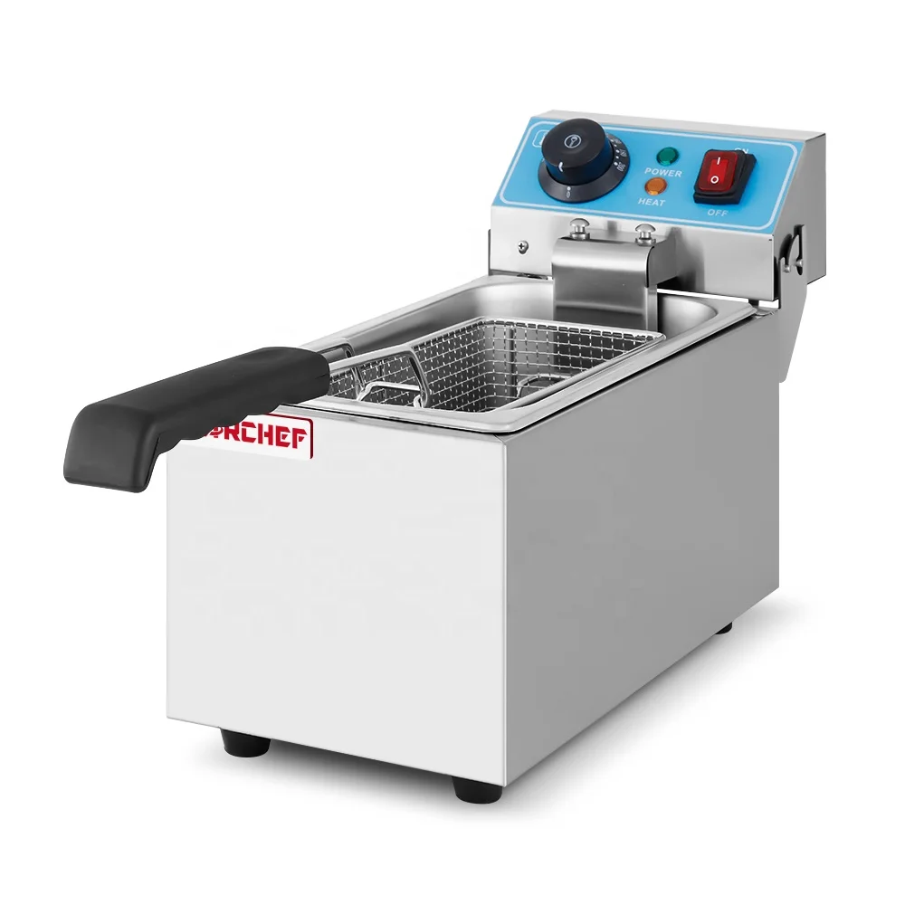 Professional CE certificated restaurant 42l heavy duty big commercial electric double chicken deep fryer machine