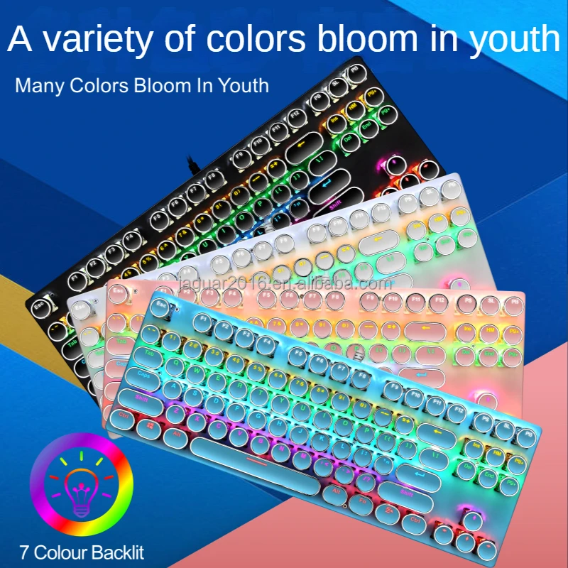 Gaming accessories RGB Switch Hot Swap Gaming Mechanical Keyboard Kit USB wired gaming keyboard