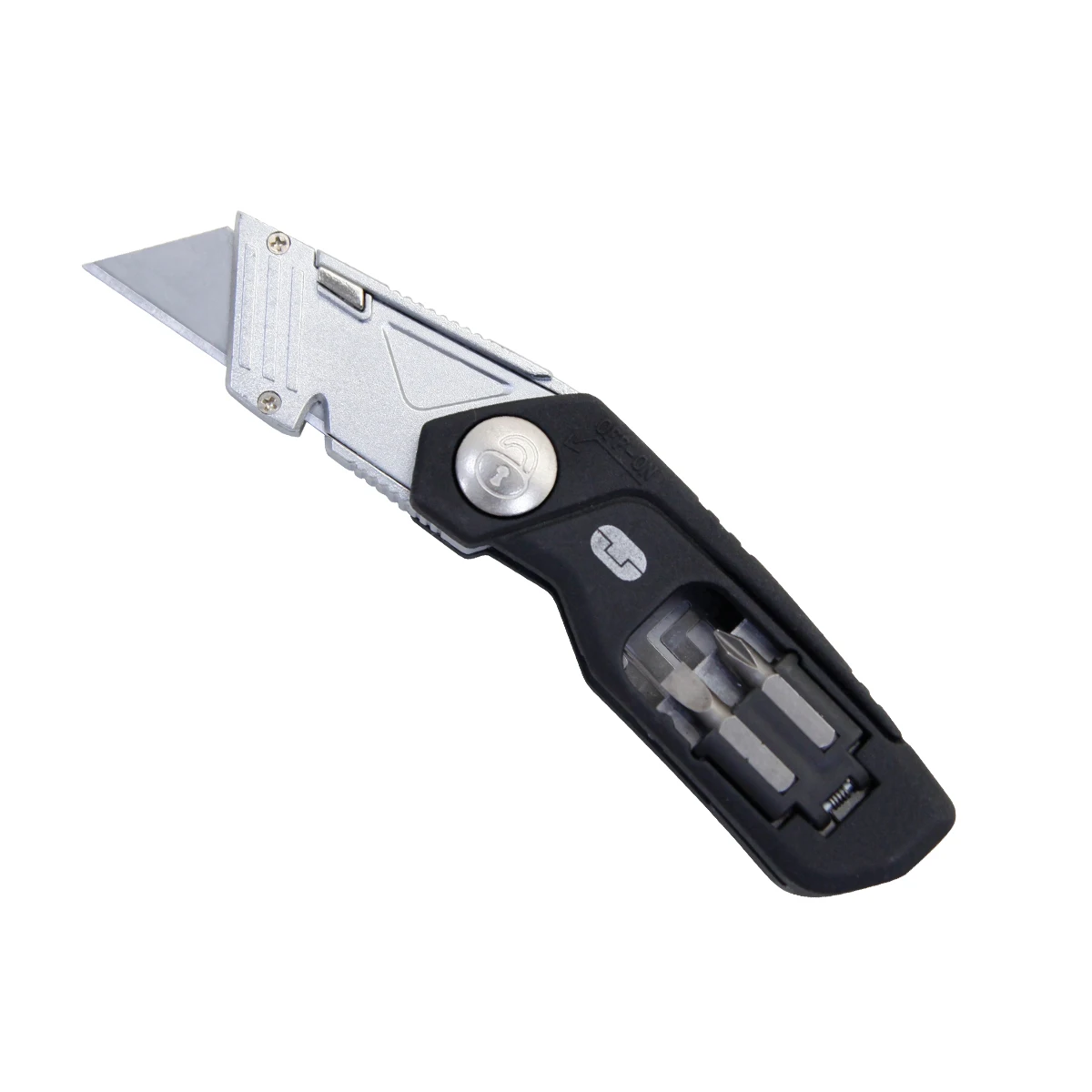 utility knife folding blade type with frosted aluminium alloy hand blades storage design multi-tools utility knives RX06