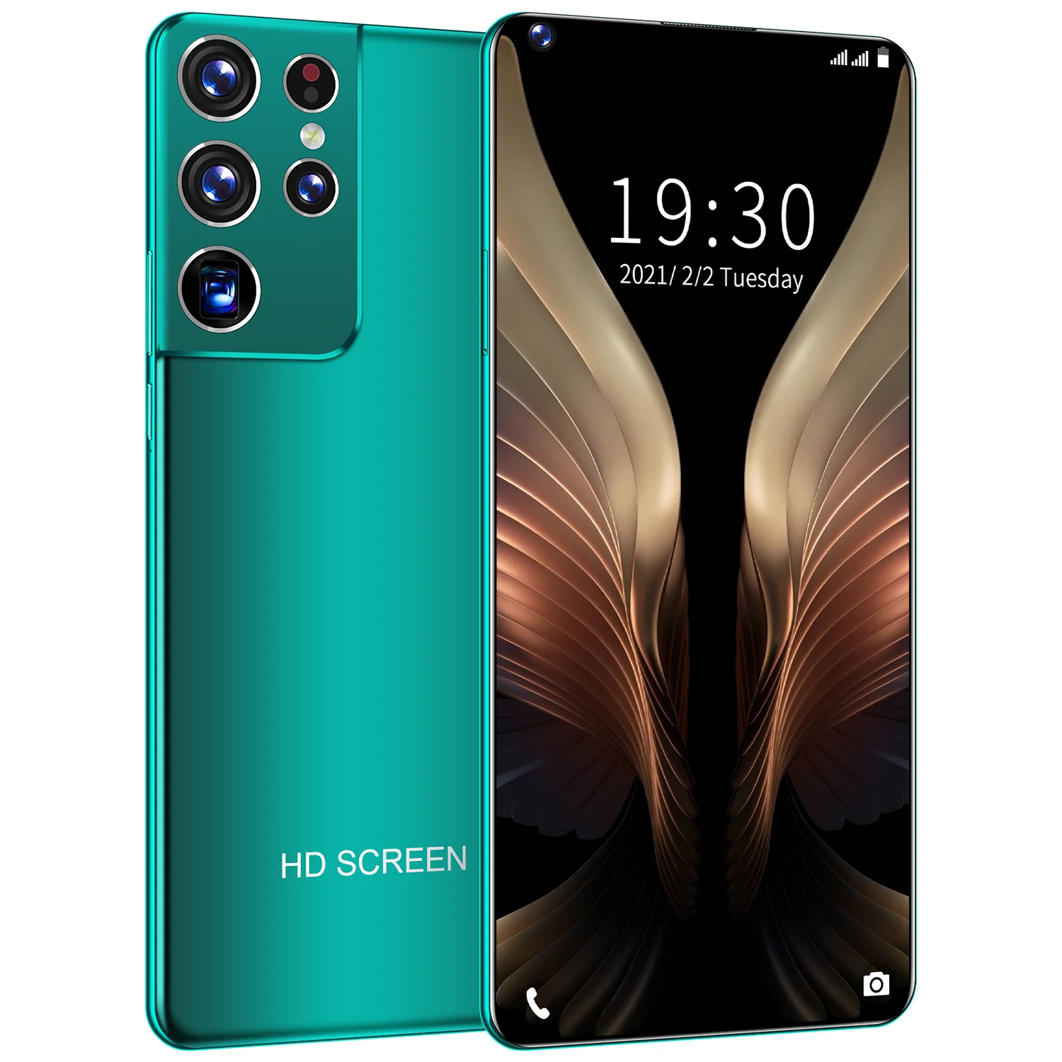 Смартфон ANDROID с экраном 7 3 дюйма S21 Ultra