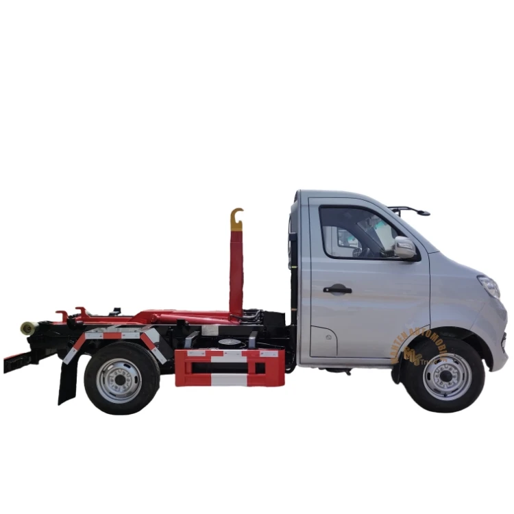 Мини-грузовик легкий грузовик 3m3 3cbm 3000 литров Dongfeng Changan мусорный крюк