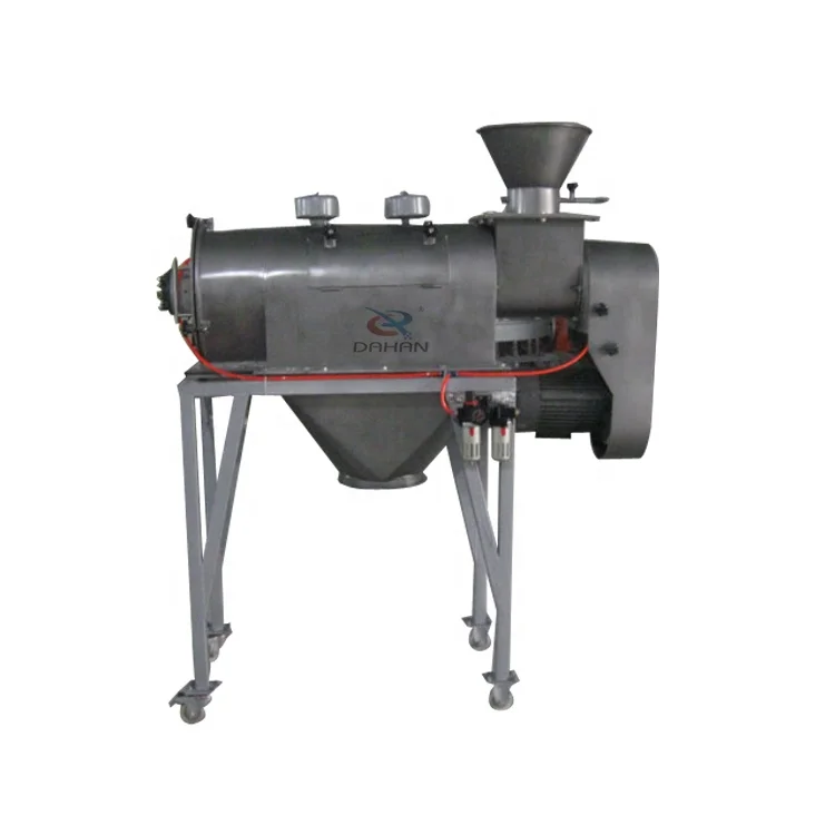 Food Airflow Rotary Sieve Machine Powder Vertical Centrifugal Sifter Separator