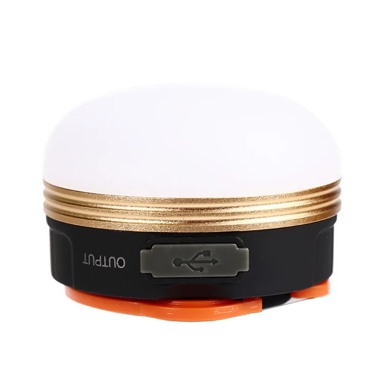 2023 Outdoor LED camping tent light USB rechargeable emergency light Magnetic adsorption hanging waterproof camp light