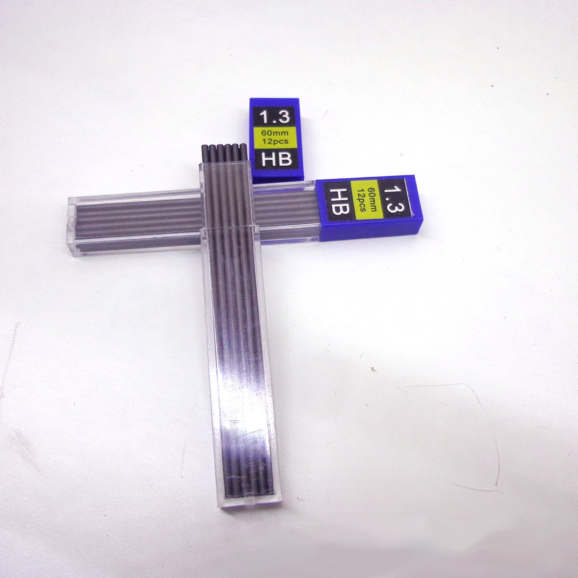 Hot selling 0.3 0.5 0.7 0.9 mm black graphite pencil lead set for children